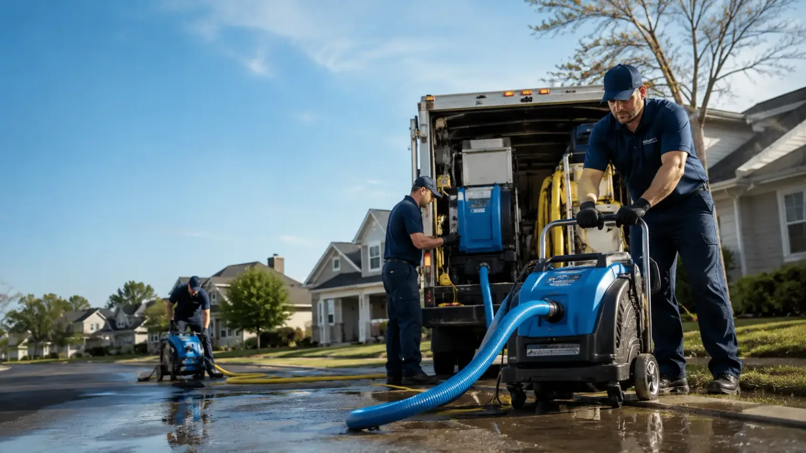 Flood Damage Cleanup in Barton, OH